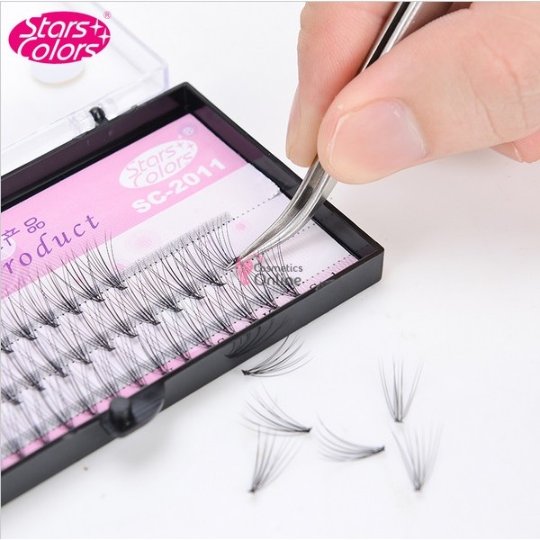 Gene false individuale Pink 10D, C/0.10 de 10mm Cod 27632